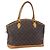 LOUIS VUITTON Borsa a Mano Lockit Orizzontale Monogram M40104 LV Auth 150160 Monogramma