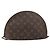 LOUIS VUITTON Pochette Cosmetica Demi Ronde Monogram M47520 LV Auth 150155 Monogramma
