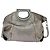 Borsa a mano in pelle Gancini Salvatore Ferragamo 2 in 1 Argento Auth bs30477 - vista 2