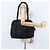 Borsa Tote PRADA Nylon Nero Argento Auth bs30431 - vista 22