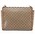 Céline Borsa a Spalla in Tela Macadam CELINE PVC Beige Oro Auth 149041 D'oro - vista 3