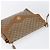 Céline Borsa a Spalla in Tela Macadam CELINE PVC Beige Oro Auth 149041 D'oro - vista 6
