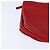 Céline Borsa a Spalla CELINE Trio in Pelle Rossa e Oro Auth fm4933 Rosso D'oro - vista 10
