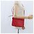 Céline Borsa a Spalla CELINE Trio in Pelle Rossa e Oro Auth fm4933 Rosso D'oro - vista 28