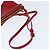 Céline Borsa a Spalla CELINE Trio in Pelle Rossa e Oro Auth fm4933 Rosso D'oro - vista 7