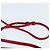 Céline Borsa a Spalla CELINE Trio in Pelle Rossa e Oro Auth fm4933 Rosso D'oro - vista 8