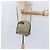 Autre Marque Borsa Falabella Chain Stella McCartney in poliestere beige argento 391698 Auth BA7343 - vista 19
