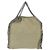 Autre Marque Borsa Falabella Chain Stella McCartney in poliestere beige argento 391698 Auth BA7343 - vista 2