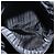 Borsa a Spalla PRADA Nylon Nero Argento Autentica am9554 - vista 10