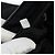 Borsa a Spalla PRADA Nylon Nero Argento Autentica am9554 - vista 12
