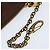 Autre Marque Borsa a spalla Stella McCartney in poliestere marrone oro Auth BA7348 D'oro - vista 24