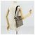 Borsa a spalla GG Supreme in PVC beige e argento di GUCCI 141626 Auth 146723 - vista 22