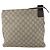 Borsa a spalla GG Supreme in PVC beige e argento di GUCCI 141626 Auth 146723 - vista 3