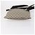 Borsa a spalla GG Supreme in PVC beige e argento di GUCCI 141626 Auth 146723 - vista 9