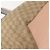 Borsa Tote in Canvas GG Gucci Beige Oro 131230 Auth BA7274 D'oro - vista 10