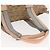 Borsa Tote in Canvas GG Gucci Beige Oro 131230 Auth BA7274 D'oro - vista 7