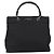 Gucci Bamboo Handtasche aus schwarzem Nylon und Silber 002 1010 Auth gh1148 - Ansicht 2