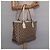 GUCCI GG Canvas Tote Bag Beige Silber 113017 Auth SW1705 - Ansicht 20