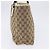 GUCCI GG Canvas Tote Bag Beige Silber 113017 Auth SW1705 - Ansicht 5