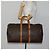 LOUIS VUITTON Borsa Boston Monogram Keepall 55 M41424 LV Auth BA5651 Monogramma - vista 21