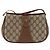 Borsa a Spalla Gucci GG Supreme Web Sherry Line PVC Beige 116 02 024 Auth ep11422 D'oro - vista 2
