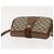 Borsa a Spalla Gucci GG Supreme Web Sherry Line PVC Beige 116 02 024 Auth ep11422 D'oro - vista 6