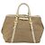 PRADA Borsa a mano in tela beige oro Auth 146705 D'oro - vista 2