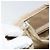 PRADA Borsa a mano in tela beige oro Auth 146705 D'oro - vista 23