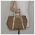 PRADA Borsa a mano in tela beige oro Auth 146705 D'oro - vista 24