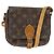 LOUIS VUITTON Bolsa de Ombro Monogram Cartouchiere PM M51254 LV Auth BA6639 Monograma