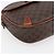 Céline Borsa a Spalla in Tela Macadam CELINE in Pelle PVC Marrone Oro Auth BA7050 D'oro - vista 11