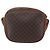 Céline Borsa a Spalla in Tela Macadam CELINE in Pelle PVC Marrone Oro Auth BA7050 D'oro - vista 3