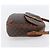 Céline Borsa a Spalla in Tela Macadam CELINE in Pelle PVC Marrone Oro Auth BA7050 D'oro - vista 5