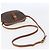 Céline Borsa a Spalla in Tela Macadam CELINE in Pelle PVC Marrone Oro Auth BA7050 D'oro - vista 7