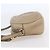 GUCCI Kleine Disco Interlocking Tasche Leder Beige Gold 308364 Auth bs30123 Golden - Ansicht 4