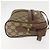 Borsa a Spalla Gucci GG Supreme Web Sherry Line PVC Beige 56 02 005 Auth ep11392 D'oro - vista 4