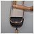 Borsa a spalla in tela a nido d'ape PVC nera Christian Dior Auth 148247 - vista 21