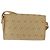 Borsa a Spalla in Tela Honeycomb Christian Dior Beige Oro Auth 147390 - vista 3