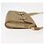 Borsa a Spalla in Tela Honeycomb Christian Dior Beige Oro Auth 147390 - vista 4