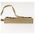 Borsa a Spalla in Tela Honeycomb Christian Dior Beige Oro Auth 147390 - vista 9