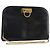 Borsa a spalla Gancini in pelle nera e oro Auth BA7058 di Salvatore Ferragamo Nero D'oro