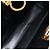 Borsa a spalla Gancini in pelle nera e oro Auth BA7058 di Salvatore Ferragamo Nero D'oro - vista 10
