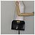 Borsa a spalla Gancini in pelle nera e oro Auth BA7058 di Salvatore Ferragamo Nero D'oro - vista 20