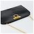 Borsa a spalla Gancini in pelle nera e oro Auth BA7058 di Salvatore Ferragamo Nero D'oro - vista 6