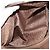 CHANEL Borsa a Mano Choco Bar in Pelle di Agnello Marrone con CC Argento Auth 149307 - vista 24