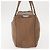 CHANEL Borsa a Mano Choco Bar in Pelle di Agnello Marrone con CC Argento Auth 149307 - vista 6