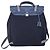 Hermès HERMES Zaino Herbag Canvas 2in1 Blu Navy Auth ep11406 - vista 3