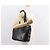 Borsa Tote Gancini in pelle nera e oro Salvatore Ferragamo Auth BA7327 Nero D'oro - vista 20