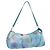 Salvatore Ferragamo Schultertasche Nylon 2way Hellblau Silber Authentisch ka057V