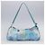 Salvatore Ferragamo Schultertasche Nylon 2way Hellblau Silber Authentisch ka057V - Ansicht 23
